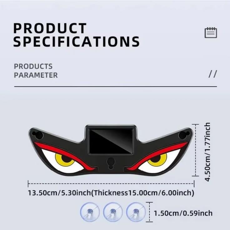 Solar LED Evil Eye Car Warning Light