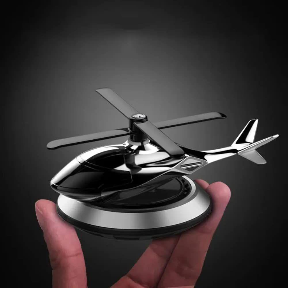 Premium Car Accessories Combo – Helicopter Freshener + 360° Magnetic Phone Holder