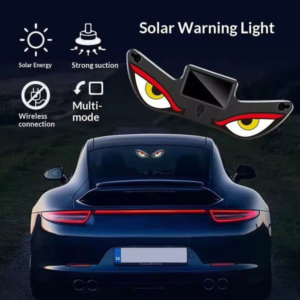 Solar LED Evil Eye Car Warning Light